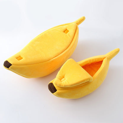 Pet Banana Warm Bed