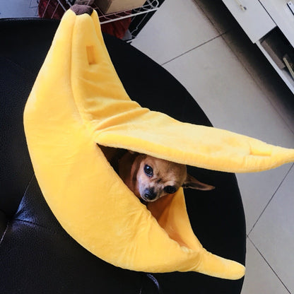 Pet Banana Warm Bed